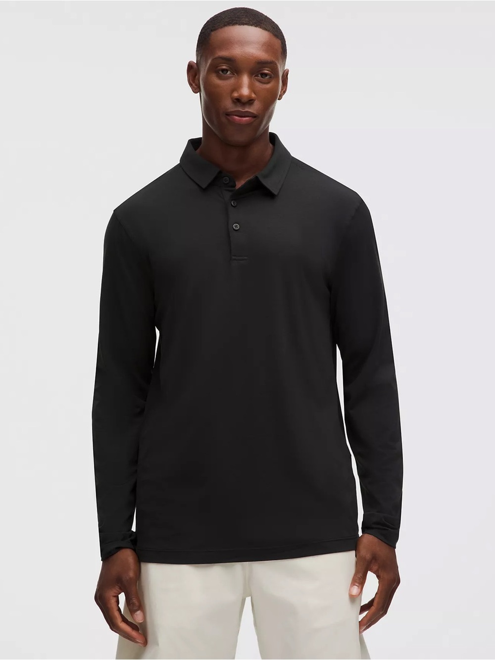 Lululemon | Evolution Long-Sleeve Polo Shirt | Blackish Green | Size XXL